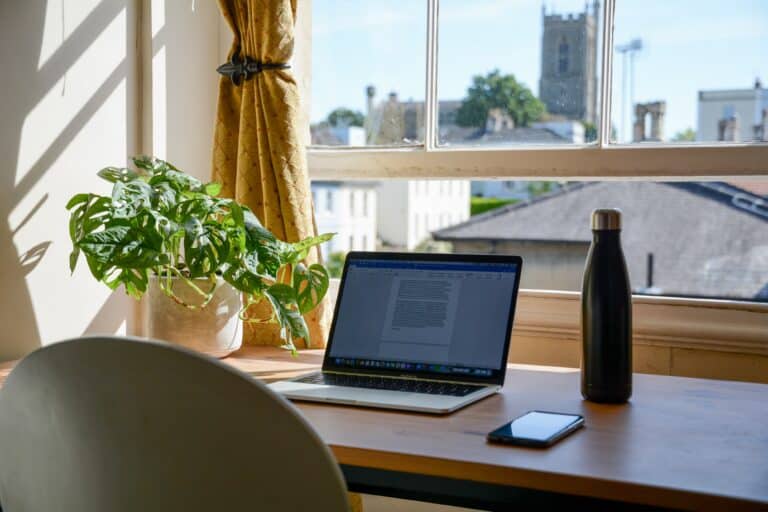 Pros and Cons of Working From Home 11 This is a photo of a work from home office